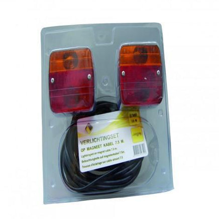 BELEUCHTUNGSANLAGE mit Magnet, 7,50 m + 2,50 m, Komplettset B&B Shop - 2000 Stockerau