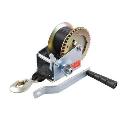 SICHERHEITS-Seilwinde, 900kg, mit Gurtband B&B Shop - 2000 Stockerau
