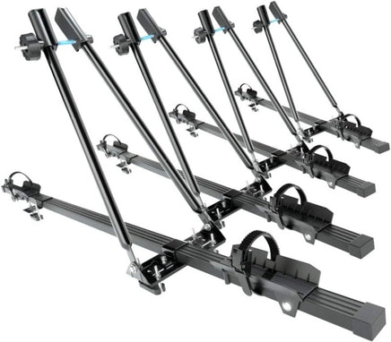 1 Paar Fahrradträgerbefestigung für Anhängerbordwand, Einzeln oder mit Fahrradschienen, ohne Bohren, z.b Pongratz, Schnellsystem - B&B Shop - 2000 Stockerau
