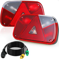 Komplett SET -  Hauptkabel + 2x Rückleuchten 5,5M, Neues Model, 13polig Stecker, 6polig Bajonett