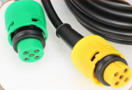 Komplett SET -  Hauptkabel + 2x Rückleuchten 5,5M, Neues Model, 13polig Stecker, 5 polig Bajonett