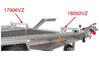 verzinkter Radstopper Links oder rechts L-AT 350-470, Autotransport, Pongratz