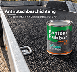 Antirutschbeschichtung – 1K-Beschichtung mit Gummipartikeln, schwarz (6 m2) Pferdeanhänger, Motorradanhänger, Ladeflächen-B&B Shop - 2000 Stockerau