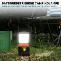 Batteriebetriebene LED - Campinglampe mit 4 Leuchtmodi – Dimmbares Outdoor - Campinglicht als Campinglaterne & Zeltlampe, 1000Lumen - B&B Shop - 2000 Stockerau
