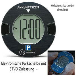 Elektronische Parkscheibe mit STVO Zulassung - Vollautomatische Digitale Parkscheibe, selbst einstellend - B&B Shop - 2000 Stockerau