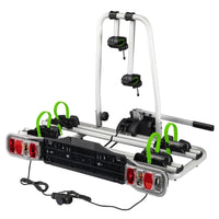 Fahrrad Heckträger für 2 Fahrräder, Heckklappenträger bis 60 kg, Fahrradträger Anhängerkupplung klappbar, Fahrrad Träger mit Diebstahlschutz - B&B Shop - 2000 Stockerau