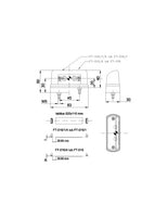 Kennzeichenleuchte LED, mit Sockel, 500 mm Kabel, FRISTOM FT - 016 Kennzeichenleuchte LED - B&B Shop - 2000 Stockerau