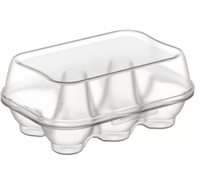 Mehrweg - Eierbox 6er – nachhaltig, robust & transparent, 11,5 x 16,4 cm, BPA - frei - B&B Shop - 2000 Stockerau