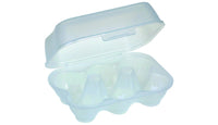 Mehrweg - Eierbox 6er – nachhaltig, robust & transparent, 11,5 x 16,4 cm, BPA - frei - B&B Shop - 2000 Stockerau