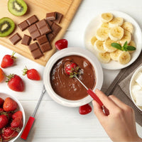 Outdoor Fondue - Topf - Set – Perfekt für Camping, Picknick & Wohnwagen, stromlos & autark - B&B Shop - 2000 Stockerau