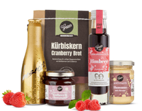 Präsentkorb Schön dass es dich gibt by Gepps, Premium Feinkost, Geschenkbox, Präsentkorb zum Verwöhnen - B&B Shop - 2000 Stockerau