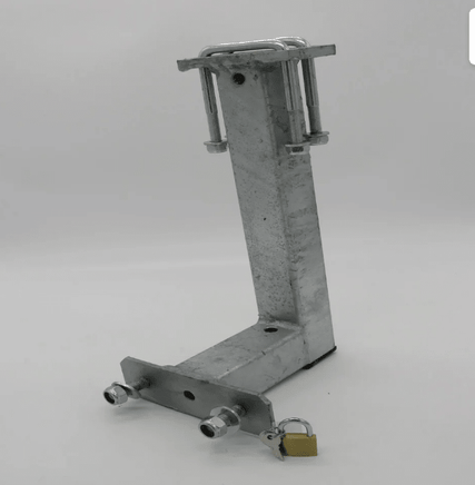 Reserveradhalter LPA , FPA, EPA, MA, stehend auf gerader Deichsel, Pongratz, Universal-B&B Shop - 2000 Stockerau