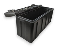 Staubox, Werkzeugkasten, Zurrgurtbox, Staukasten, 600 - 3, schwarz, 645 x B 240 x H 300 - B&B Shop - 2000 Stockerau