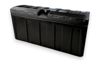 Staubox, Werkzeugkasten, Zurrgurtbox, Staukasten, 600 - 3, schwarz, 645 x B 240 x H 300 - B&B Shop - 2000 Stockerau