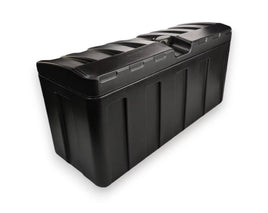 Staubox, Werkzeugkasten, Zurrgurtbox, Staukasten, 600 - 3, schwarz, 645 x B 240 x H 300 - B&B Shop - 2000 Stockerau