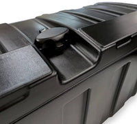 Staubox, Werkzeugkasten, Zurrgurtbox, Staukasten, 600 - 3, schwarz, 645 x B 240 x H 300 - B&B Shop - 2000 Stockerau