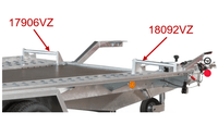 verzinkter Radstopper Links oder rechts L-AT 350-470, Autotransport, Pongratz-B&B Shop - 2000 Stockerau