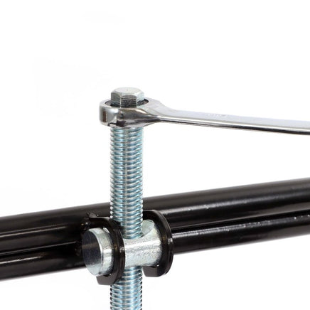 Wagenheber für Wohnmobil bis 1360 kg, Nivellierer, 14“ - 15“ Reifen, Stahl, Anhänger, Panne, inkl. Schraubschlüssel, Wohnwagen - B&B Shop - 2000 Stockerau