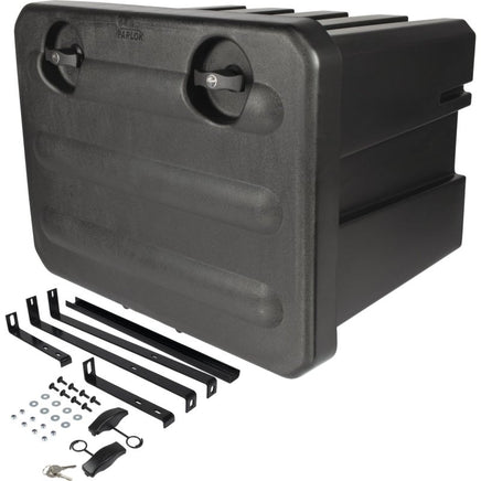 Werkzeugkasten, inkl. Halterung, Kunststoff, B600 x T450 x H450 mm, Anhängerbox, Werkzeugkasten - B&B Shop - 2000 Stockerau