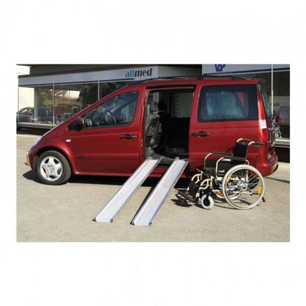 1 Paar Verladeschienen, Alu, Länge 2000 mm, 500 kg Rollstuhl-B&B Shop - 2000 Stockerau