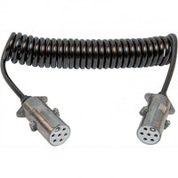 24-Volt Kabeladapter 2 X 7 Pol-Stecker Spiralkabel, ISO1185/ISO3731-B&B Shop - 2000 Stockerau