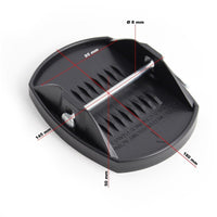 4x Stützplatten 180x145mm mit Metallstift für Wohnwagenstützen-B&B Shop - 2000 Stockerau