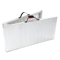 ACEBIKES Vollaluminium-Auffahrrampe für Motorräder bis 500 kg, extra breit (57 cm).,klappbar, L: 2240