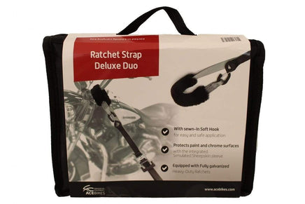 Acebikes RATCHET Strap Deluxe DUO, Motorrad Spezial Zurrgurt B&B Shop - 2000 Stockerau