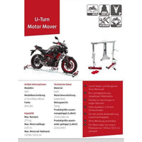 ACEBIKES U-Turn Motor Mover, Motorrad Rangierhilfe B&B Shop - 2000 Stockerau