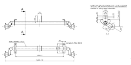 Achse ungebremst AlKo 750 kg a=1000 c=1430, ungebremst-B&B Shop - 2000 Stockerau