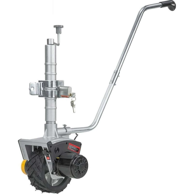 VEVOR Anhänger Stützrad 12V Elektrische Rangierhilfe Max Anhängelast 2268kg  Eletrisches Stützrad 30,5-63cm Höhenverstellbar 6,7m/min Geschwindigkeit