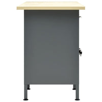 Arbeitstisch Schwarz 160 X 60 X 85 Cm Stahl-B&B Shop - 2000 Stockerau