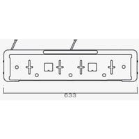 ASPÖCK - Kennzeichenhalter mit LED Beleuchtung MIT 3. Bremsleuchte B&B Shop - 2000 Stockerau