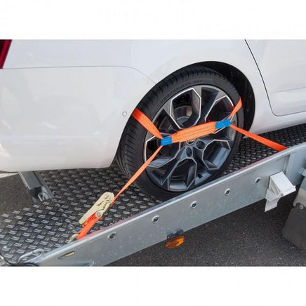 Autotransport Zurrgurte Kofferset, Radsicherung 3-teilig 4xZurrgurt, Reifengurt B&B Shop - 2000 Stockerau