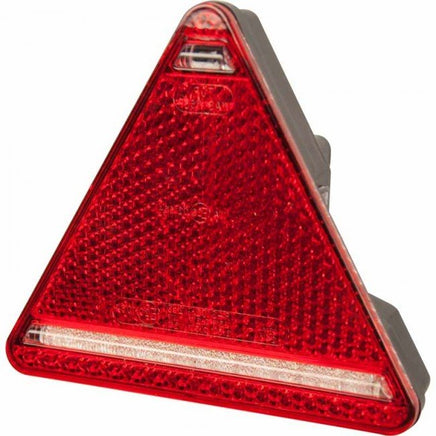 Dreieckrückleuchte LED, links oder rechts, 12-24 V, mit KZL 5Pol. Bajonett + 300mm Kabel-B&B Shop - 2000 Stockerau
