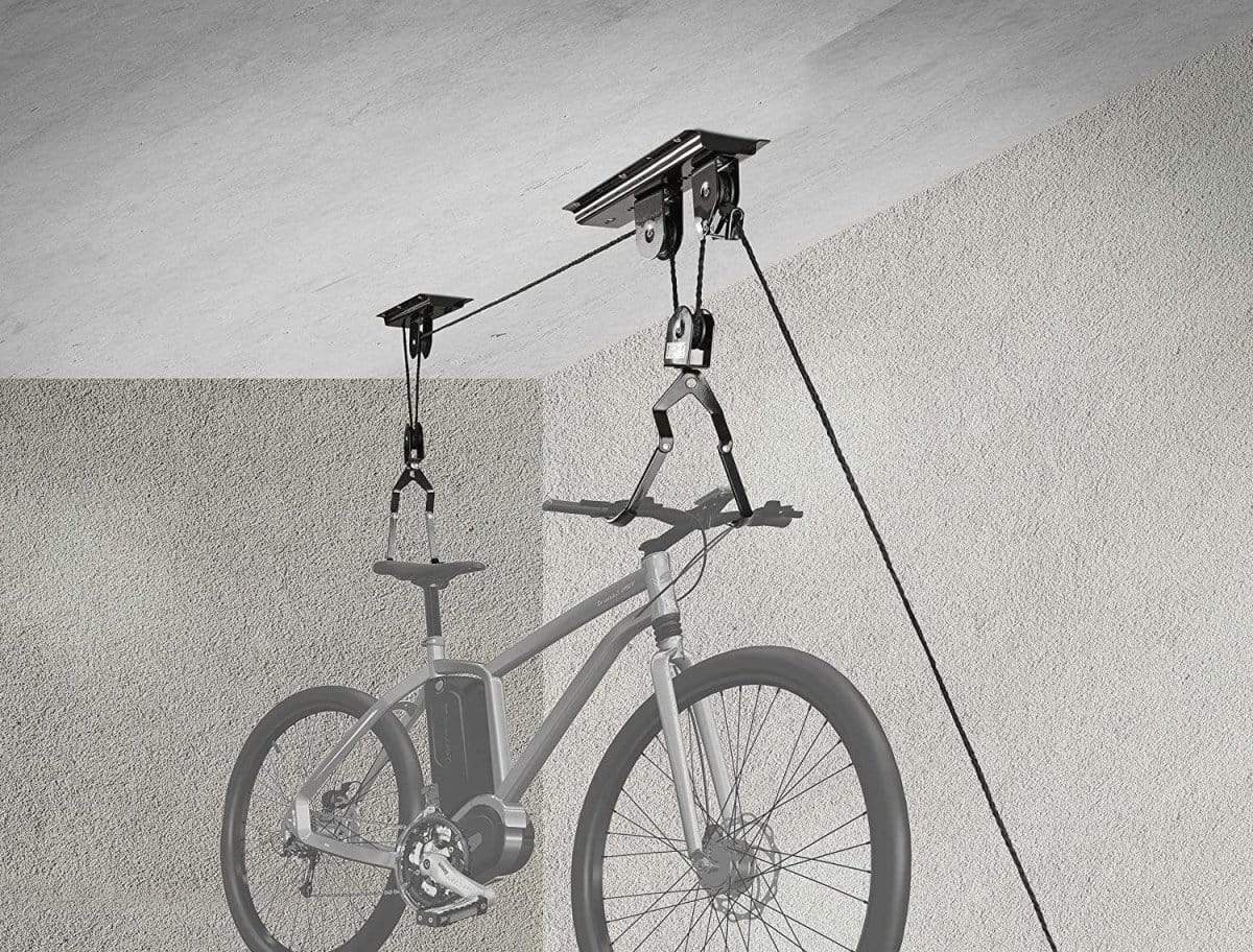 fahrradständer decke Fahrrad-Deckenlift Fahrradhalter für Garage Werkstatt, bis 20kg, 4 m D| B&B  Shop