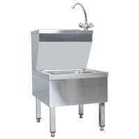 Gastro-Handwaschbecken Mit Wasserhahn Freistehend Edelstahl-B&B Shop - 2000 Stockerau