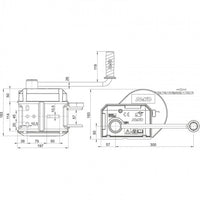Handseilwinde AL-KO 901 PLUS, 900 kg, Seil 12,5 m-B&B Shop - 2000 Stockerau