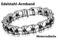 Herren Armband, Edelstahl, Motorradkette-Design, Biker Style B&B Shop - 2000 Stockerau