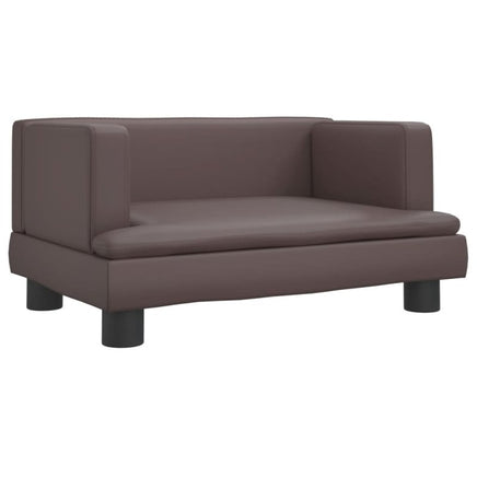 Hundebett Braun 60X40X30 Cm Kunstleder-B&B Shop - 2000 Stockerau