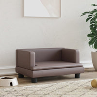 Hundebett Braun 60X40X30 Cm Kunstleder-B&B Shop - 2000 Stockerau