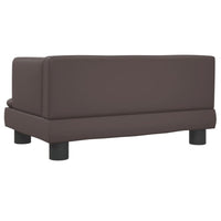 Hundebett Braun 60X40X30 Cm Kunstleder-B&B Shop - 2000 Stockerau