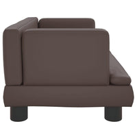 Hundebett Braun 60X40X30 Cm Kunstleder-B&B Shop - 2000 Stockerau