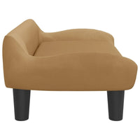 Hundebett Braun 70X40X24 Cm Samt-B&B Shop - 2000 Stockerau