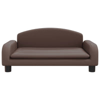 Hundebett Braun 70X45X30 Cm Kunstleder-B&B Shop - 2000 Stockerau