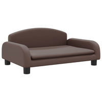 Hundebett Braun 70X45X30 Cm Kunstleder-B&B Shop - 2000 Stockerau