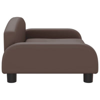 Hundebett Braun 70X45X30 Cm Kunstleder-B&B Shop - 2000 Stockerau