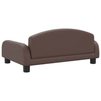 Hundebett Braun 70X45X30 Cm Kunstleder-B&B Shop - 2000 Stockerau
