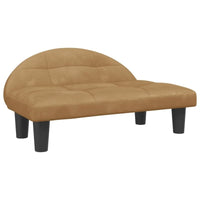 Hundebett Braun 70X52X30 Cm Samt-B&B Shop - 2000 Stockerau