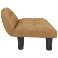 Hundebett Braun 70X52X30 Cm Samt-B&B Shop - 2000 Stockerau